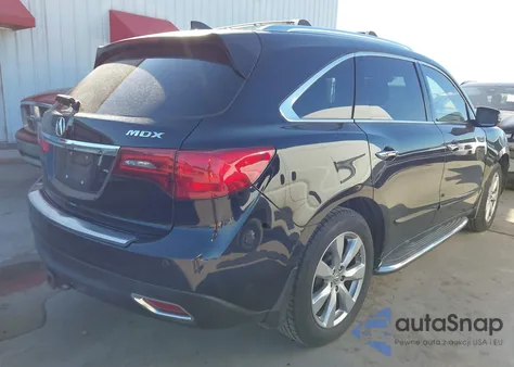 2014 Acura Mdx Advance Pkg W/Entertainment Pkg from USA, damaged, VIN 5FRYD3H8XEB016734